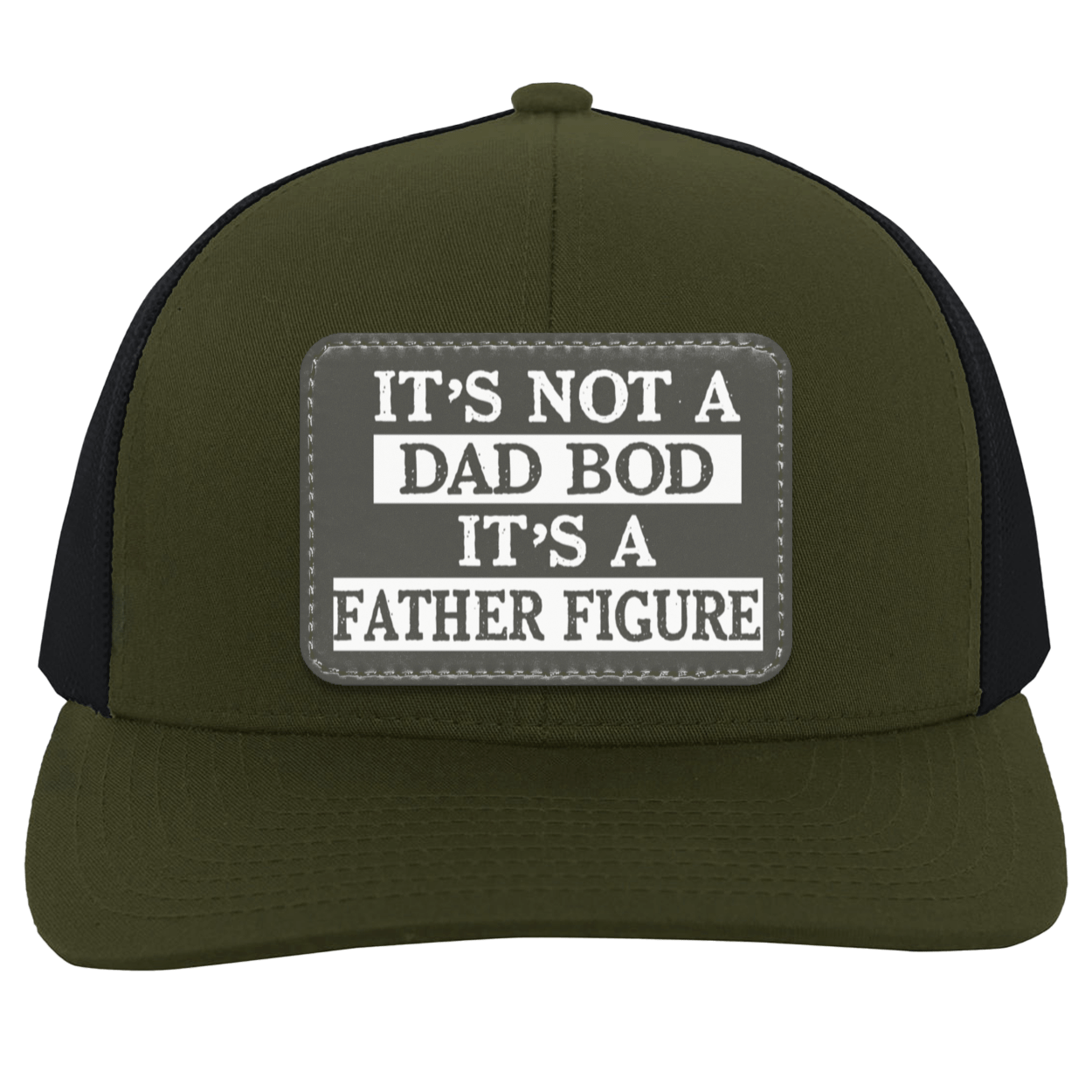 It's Not A Dad Bod Leather Patch Hat