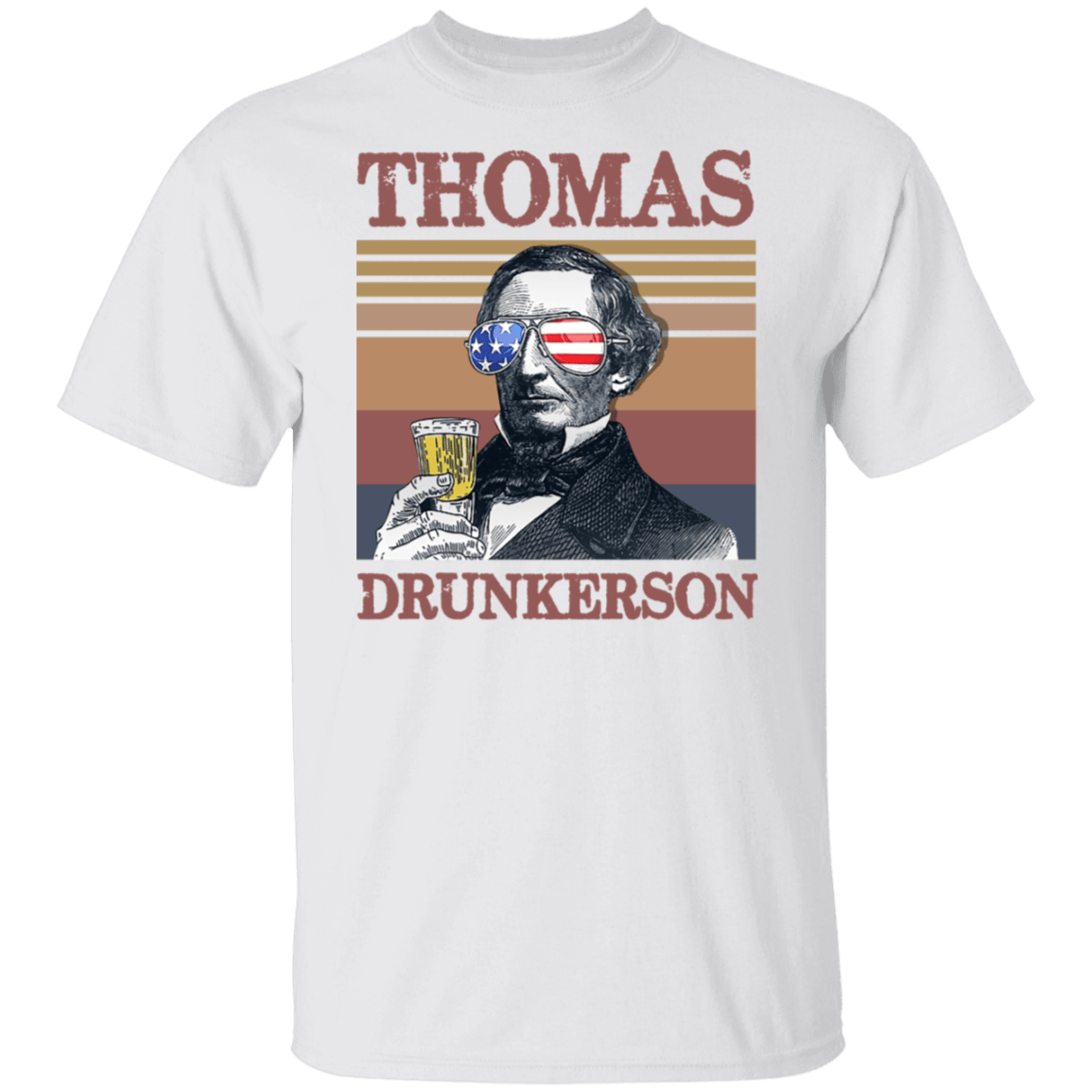 4th Of July Drinking Presidents Matching Shirt