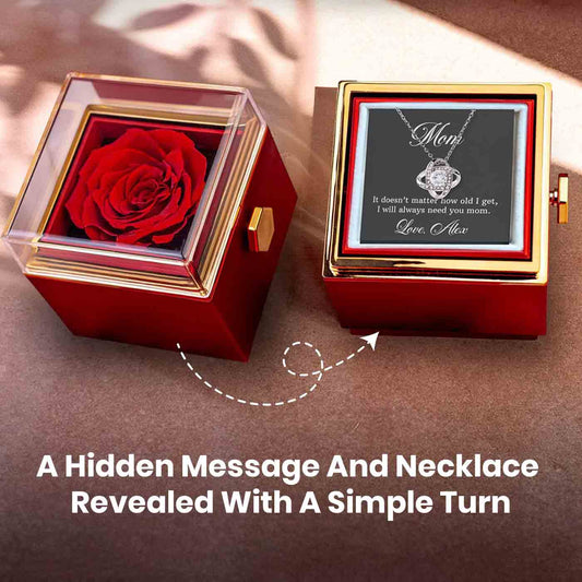 Always Need You Mom Necklace | Eternal Bloom Gift Box