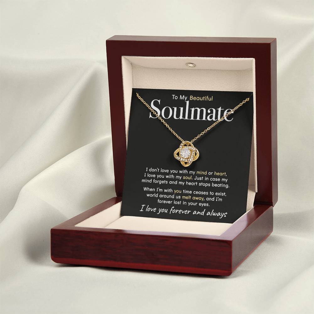 I Love You With My Soul | To My Soulmate Necklace