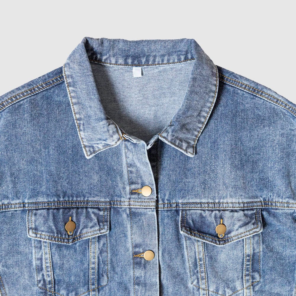 Can't Tell Me What To Do | Personalized Denim Jacket Gift for Dad Grandpa