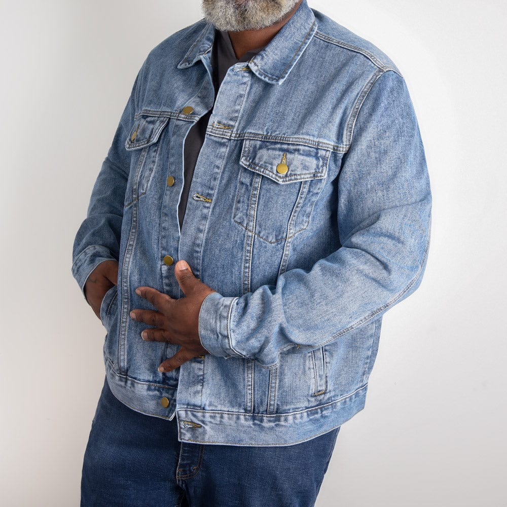 Can't Tell Me What To Do | Personalized Denim Jacket Gift for Dad Grandpa