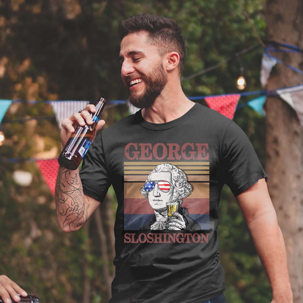 4th Of July Drinking Presidents Matching Shirt