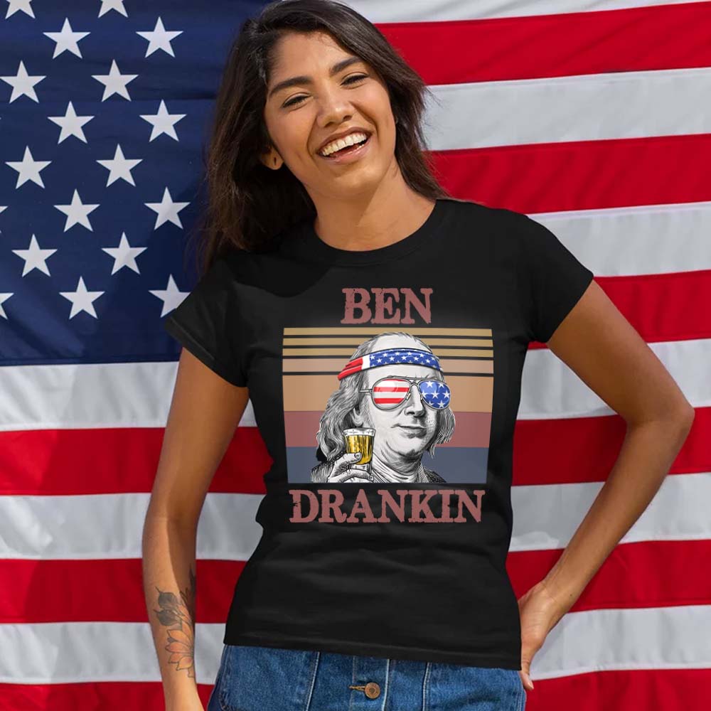 4th Of July Drinking Presidents Matching Shirt