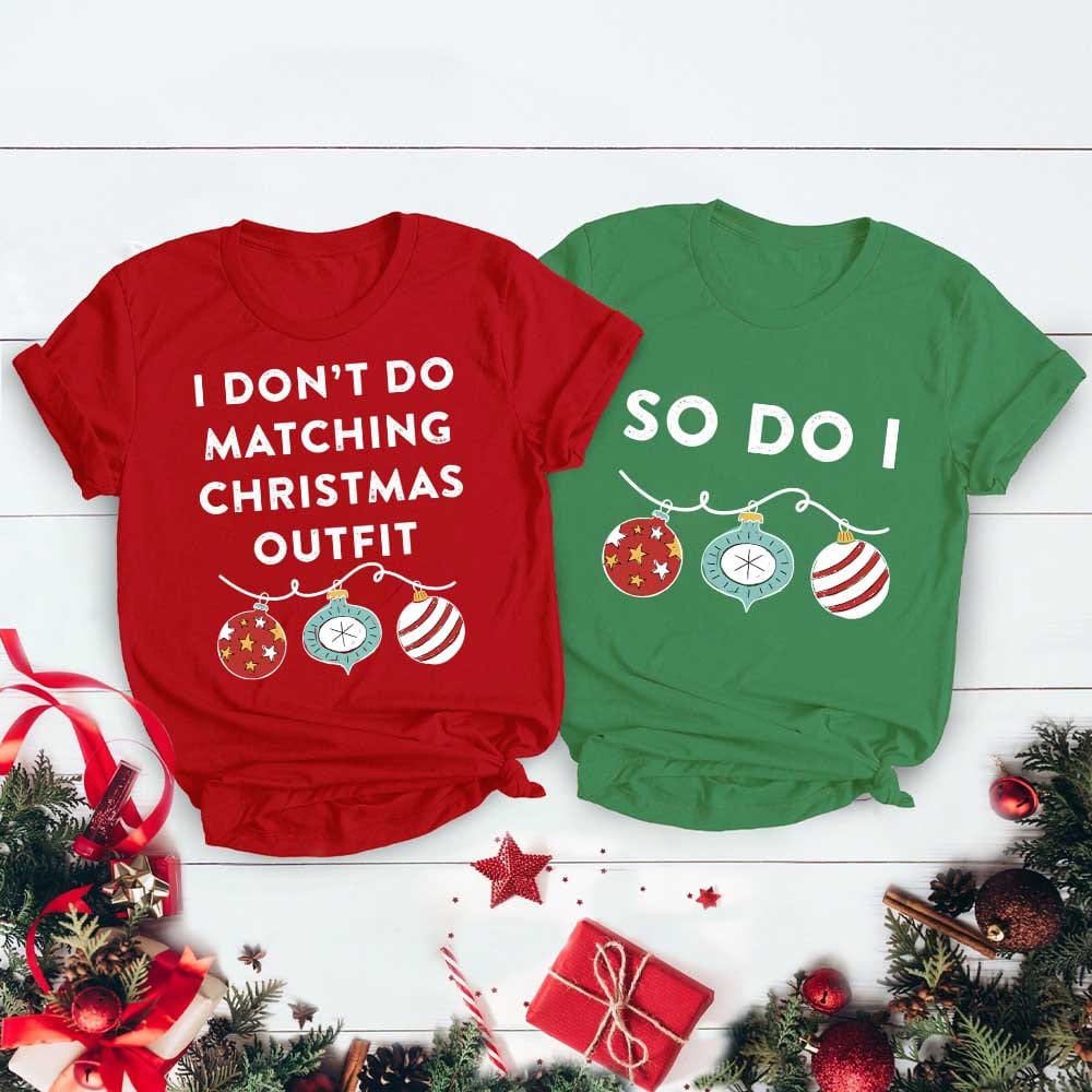 Funny Family Matching Christmas PJs Shirt *SHIRT ONLY*