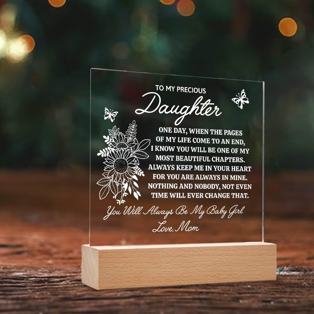 My Precious Daughter Light Keepsake