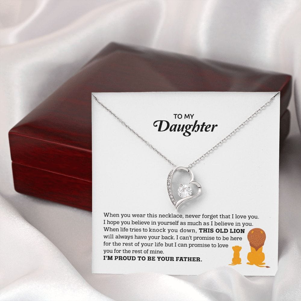 Proud To Be Your Father | To My Daughter Necklace