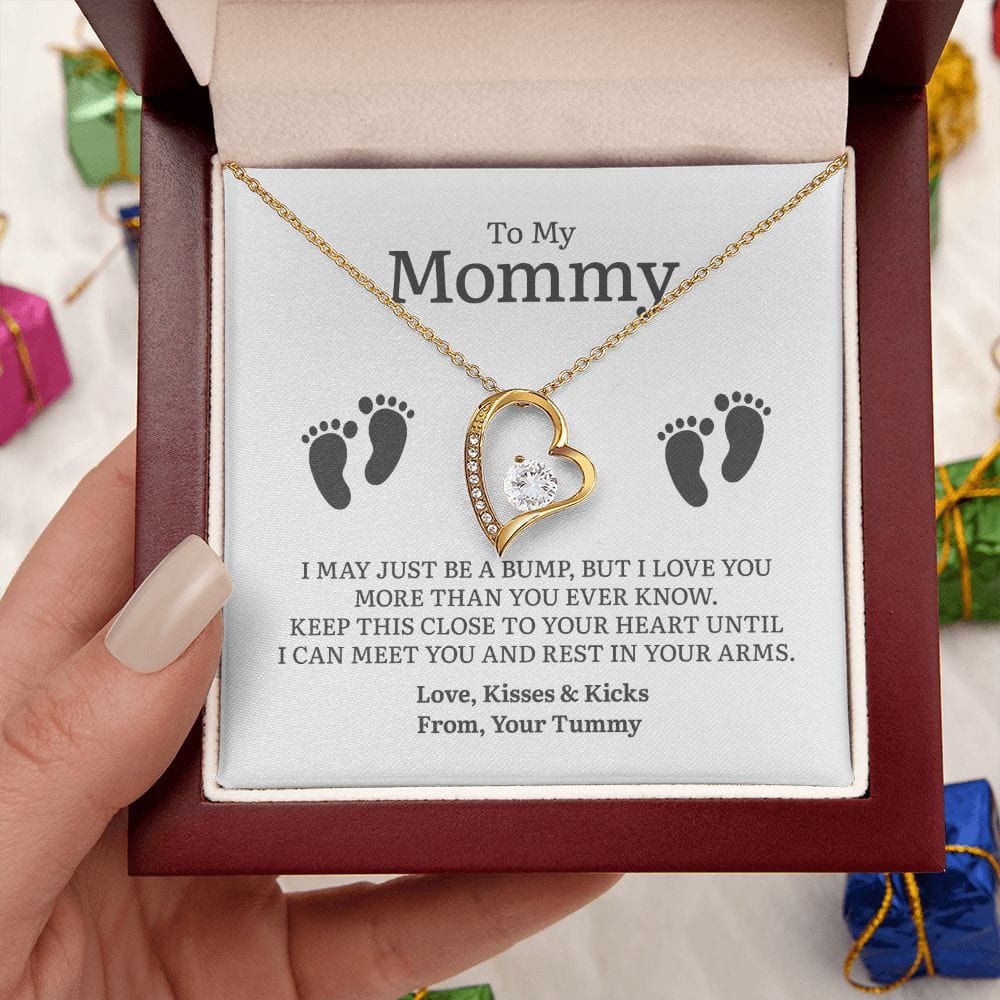 I May Just Be A Bump | Mom To Be Necklace