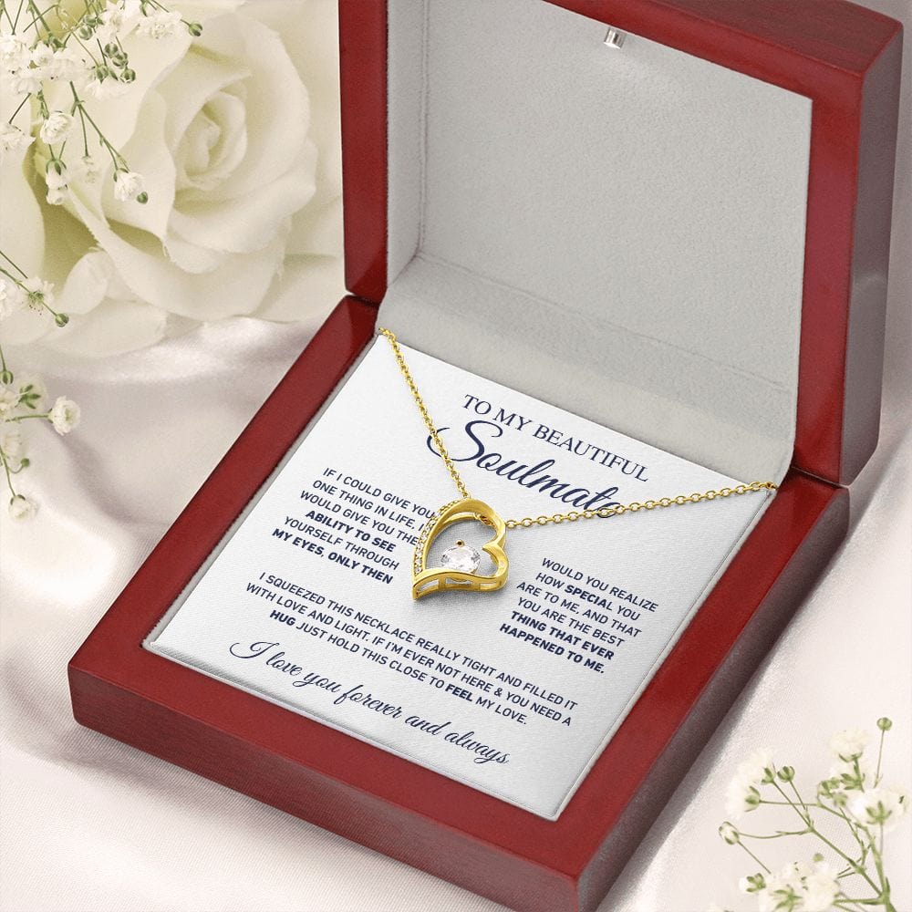 To My Beautiful Soulmate Necklace