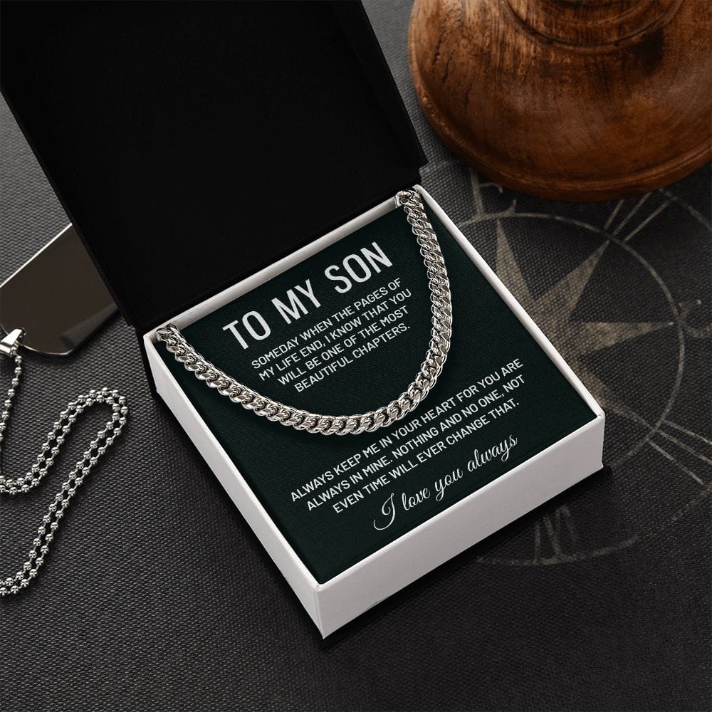 Most Beautiful Chapter | To My Son Cuban Chain