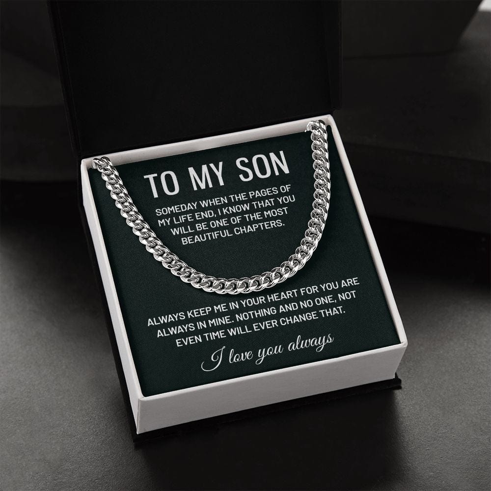 Most Beautiful Chapter | To My Son Cuban Chain