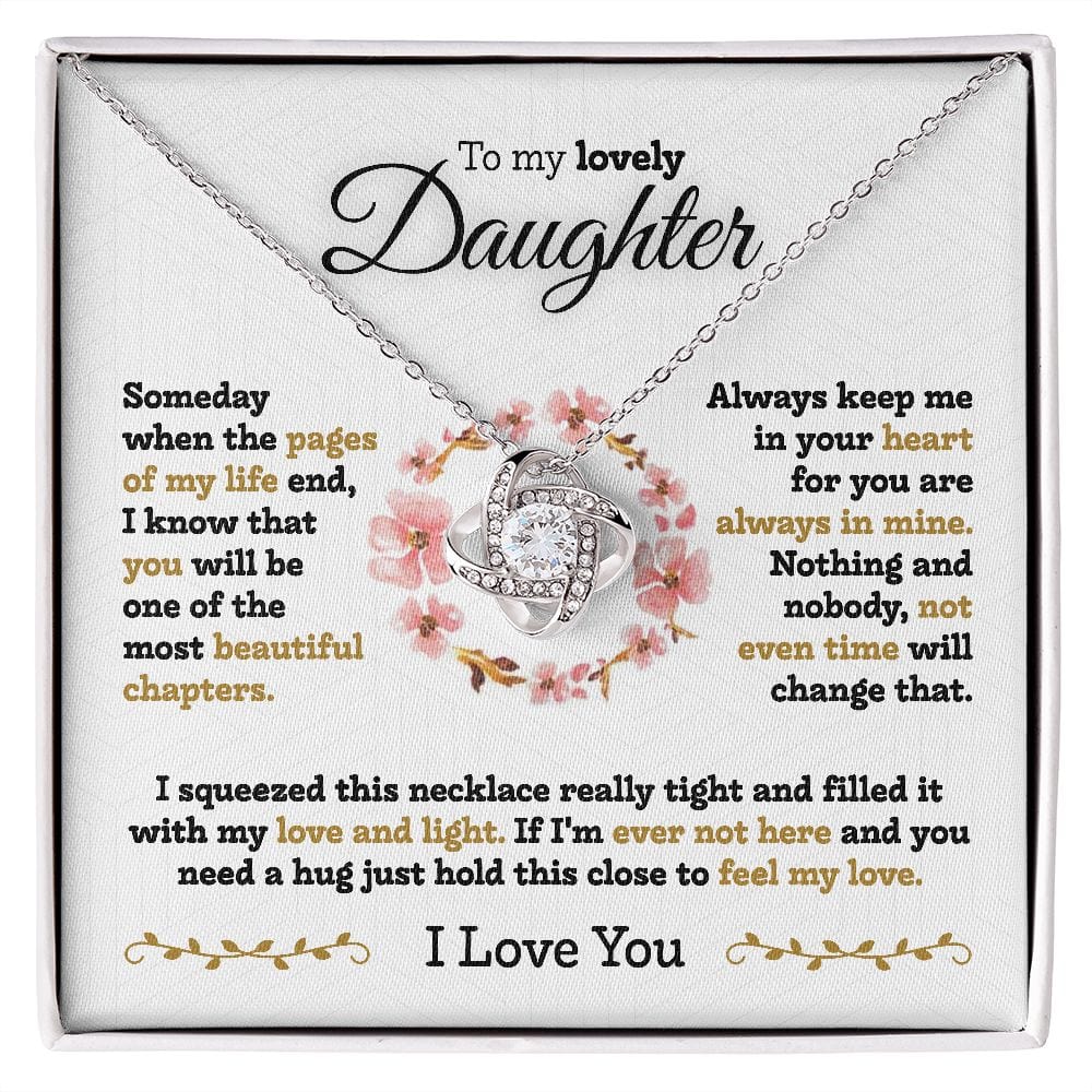 Daughter necklace from mom and dad discount