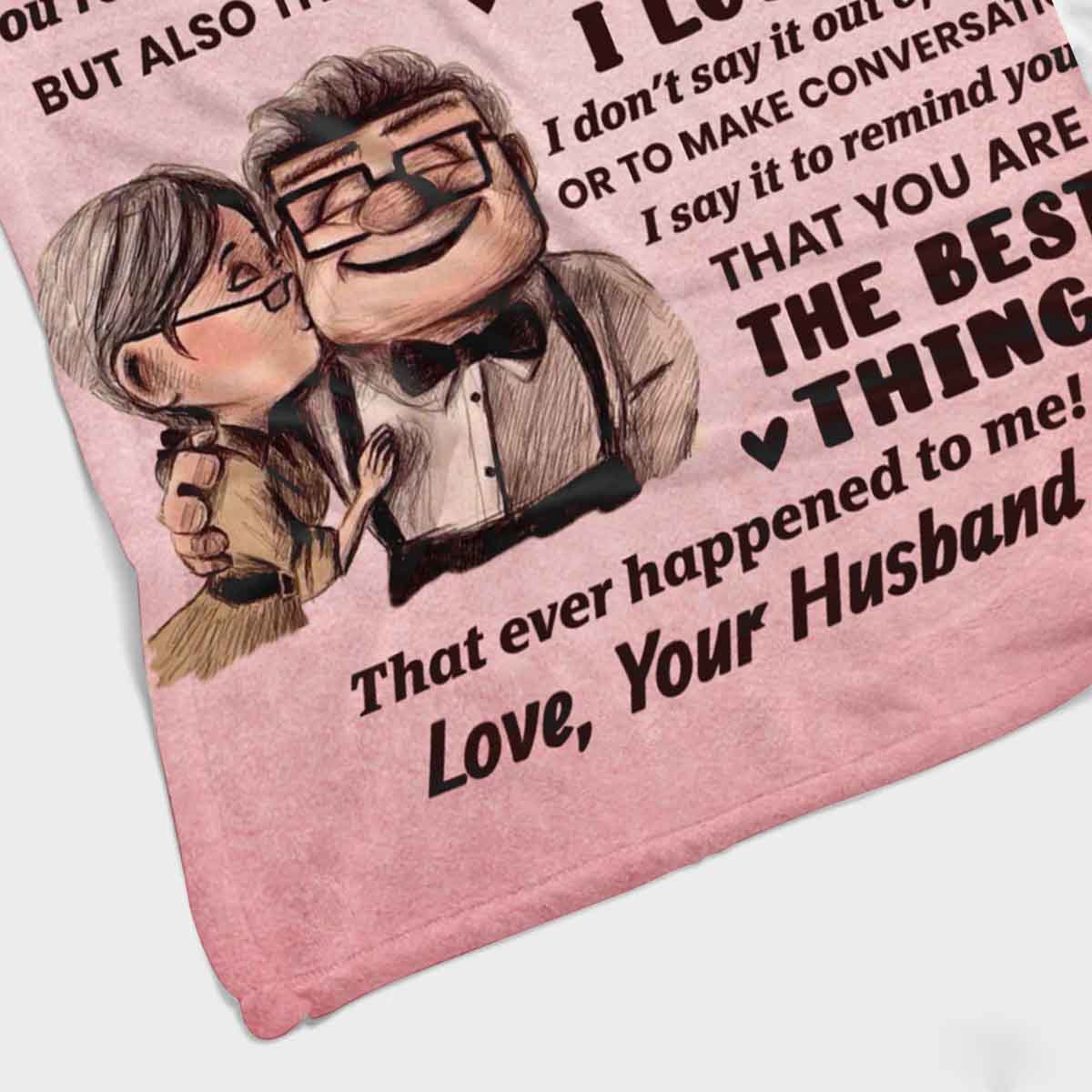 The Best Person In The World | To My Wife Cozy Blanket