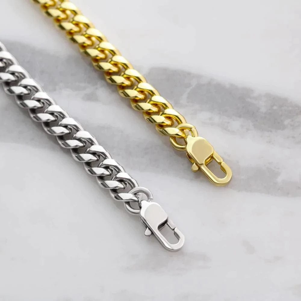 Always Have Your Back | From Dad To My Son Cuban Chain