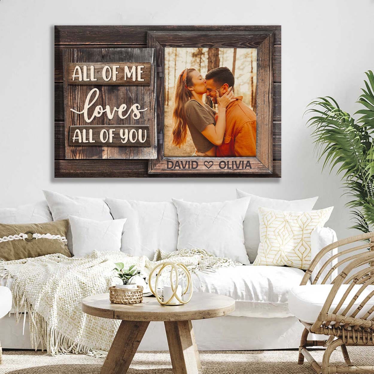 All Of Me Premium Personalized Canvas