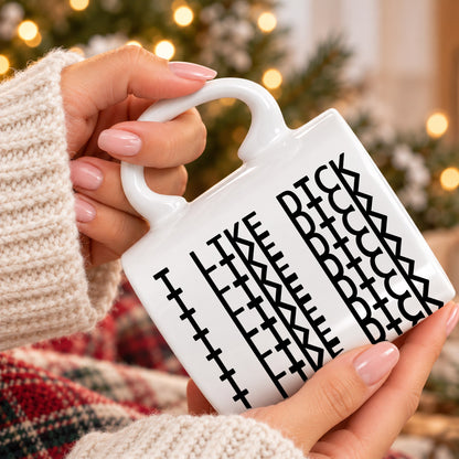 Custom Hidden Message Mug, White Elephant, Gag Gift, Bachelorette Parties for Coworker Friend Girlfriend