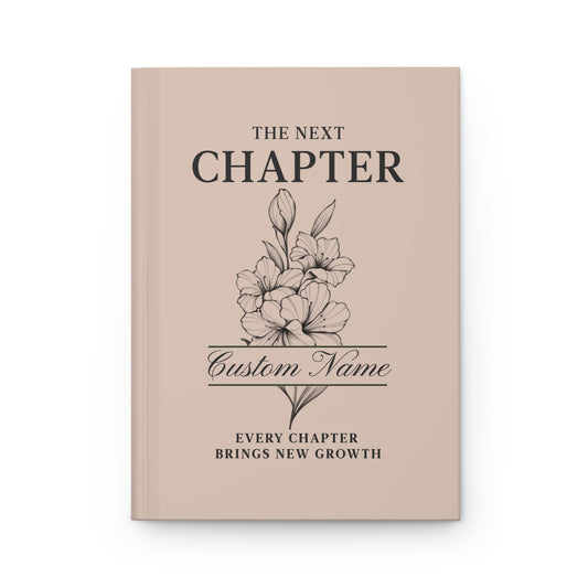 Custom Next Chapter Journal Collage University Graduation Gift