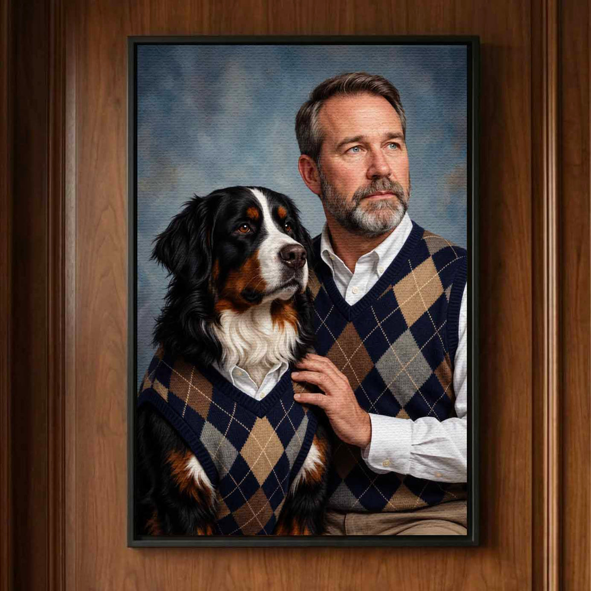 The Dignified Duo Portrait Wall Art