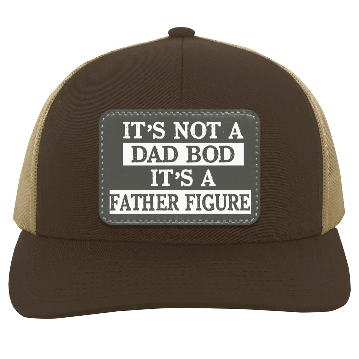 It's Not A Dad Bod Leather Patch Hat