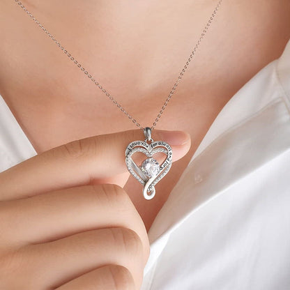 To My Daughter On Your Next Chapter Necklace Graduation Gift