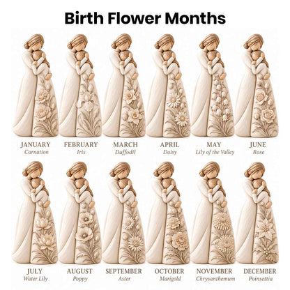 Moment I First Held You Custom Birth Flower To My Daughter Sherpa Blanket
