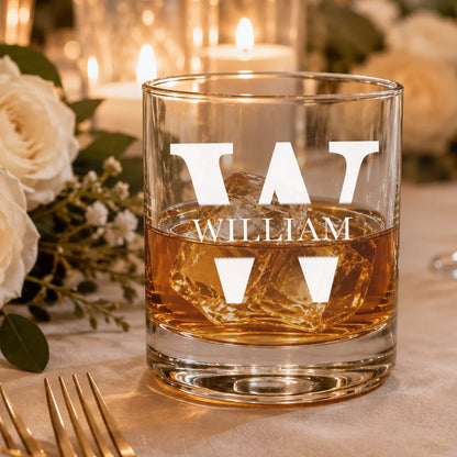 To My Son In Law Custom Thank you Rocks Glass, 10oz