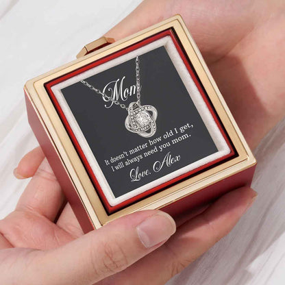 Always Need You Mom Necklace | Eternal Bloom Gift Box