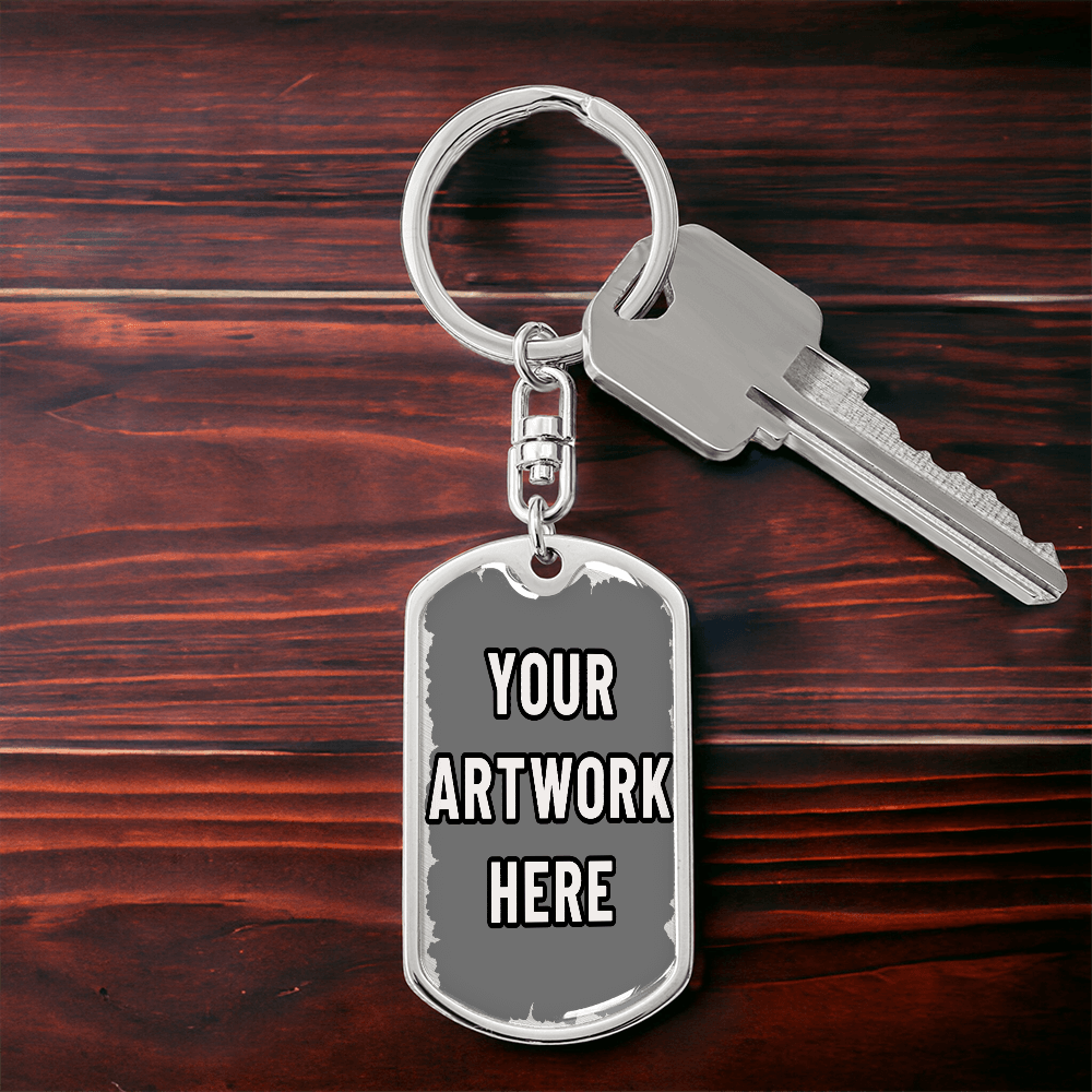 Your Artwork on Keychain