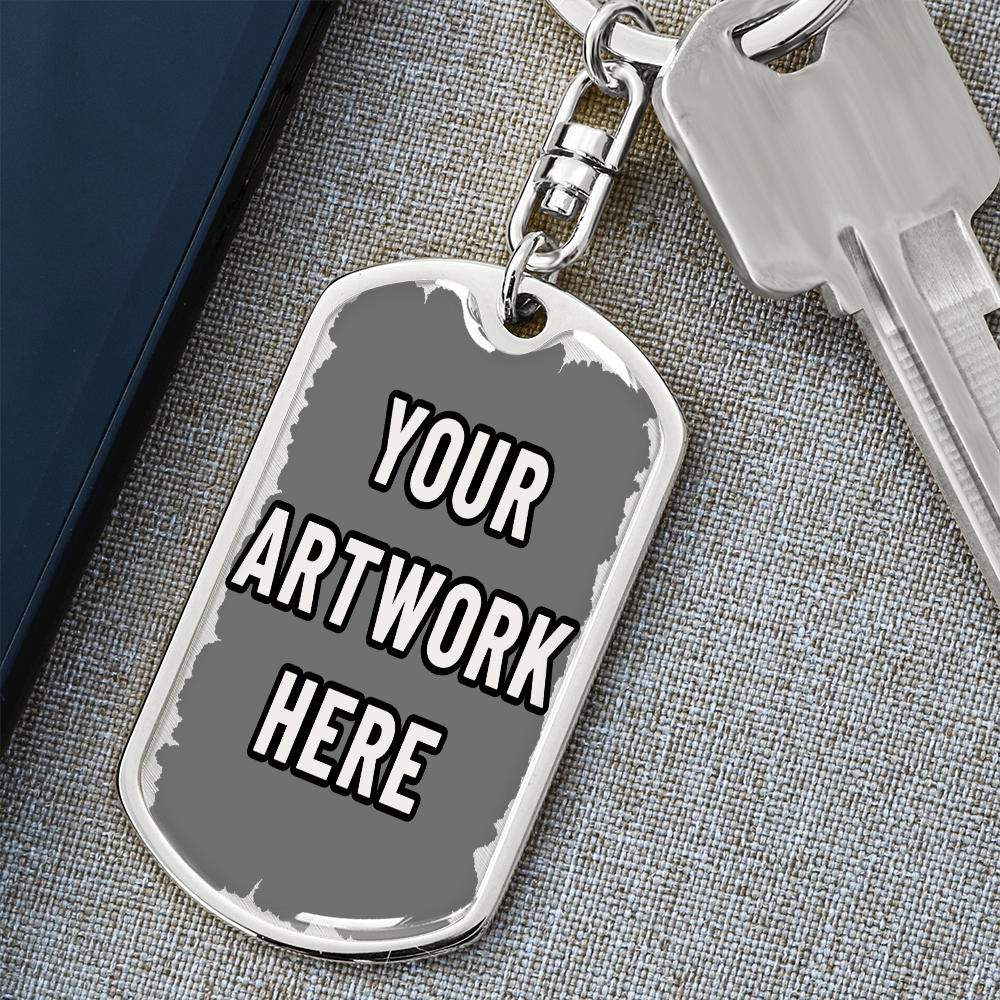 Your Artwork on Keychain