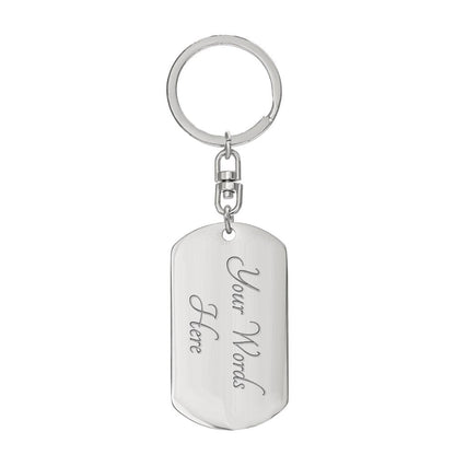 The Moment We Met Custom Keychain  For New Dad Grandpa