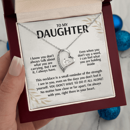 The Strength I See In You To My Daughter Necklace