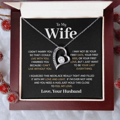 Your Last Everything | To My Wife Necklace