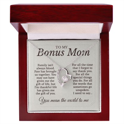 To my Bonus Mom Necklace