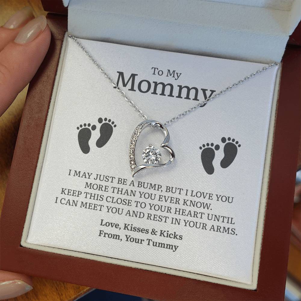 I May Just Be A Bump | Mom To Be Necklace