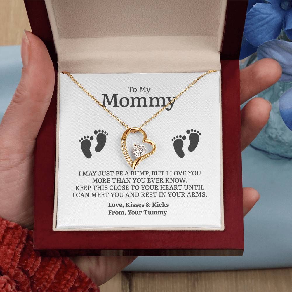 I May Just Be A Bump | Mom To Be Necklace