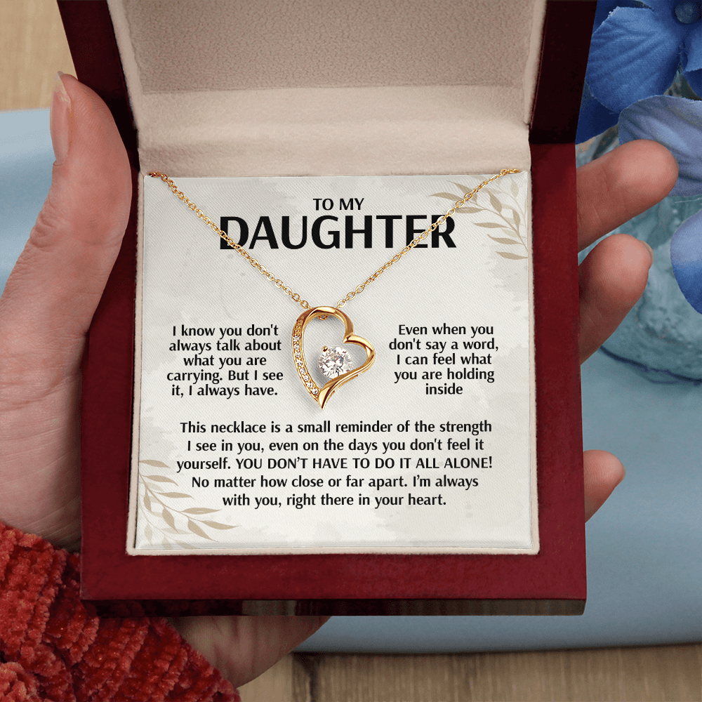 The Strength I See In You To My Daughter Necklace