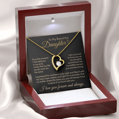 Moment I first Held You To My Daughter Necklace
