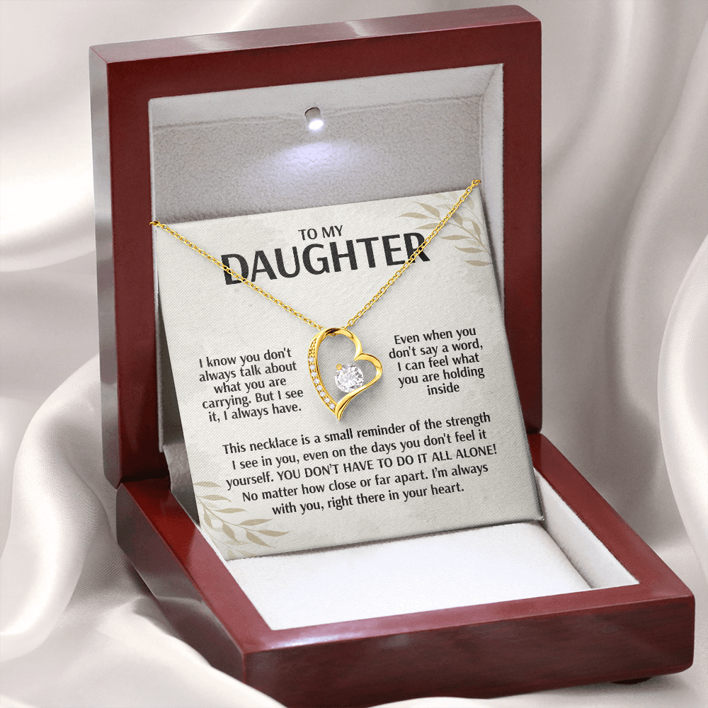 The Strength I See In You To My Daughter Necklace