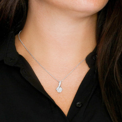 Bloom Where You're Planted Motivational Necklace for Her