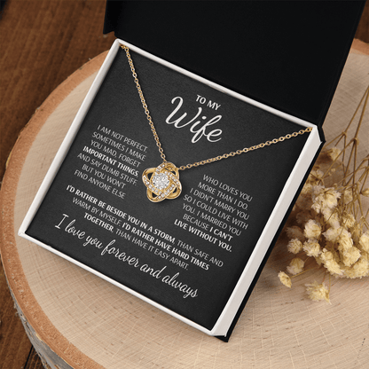 I'd Rather Be To My Wife Necklace