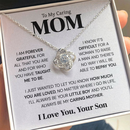 Forever Grateful | To My Mom Necklace