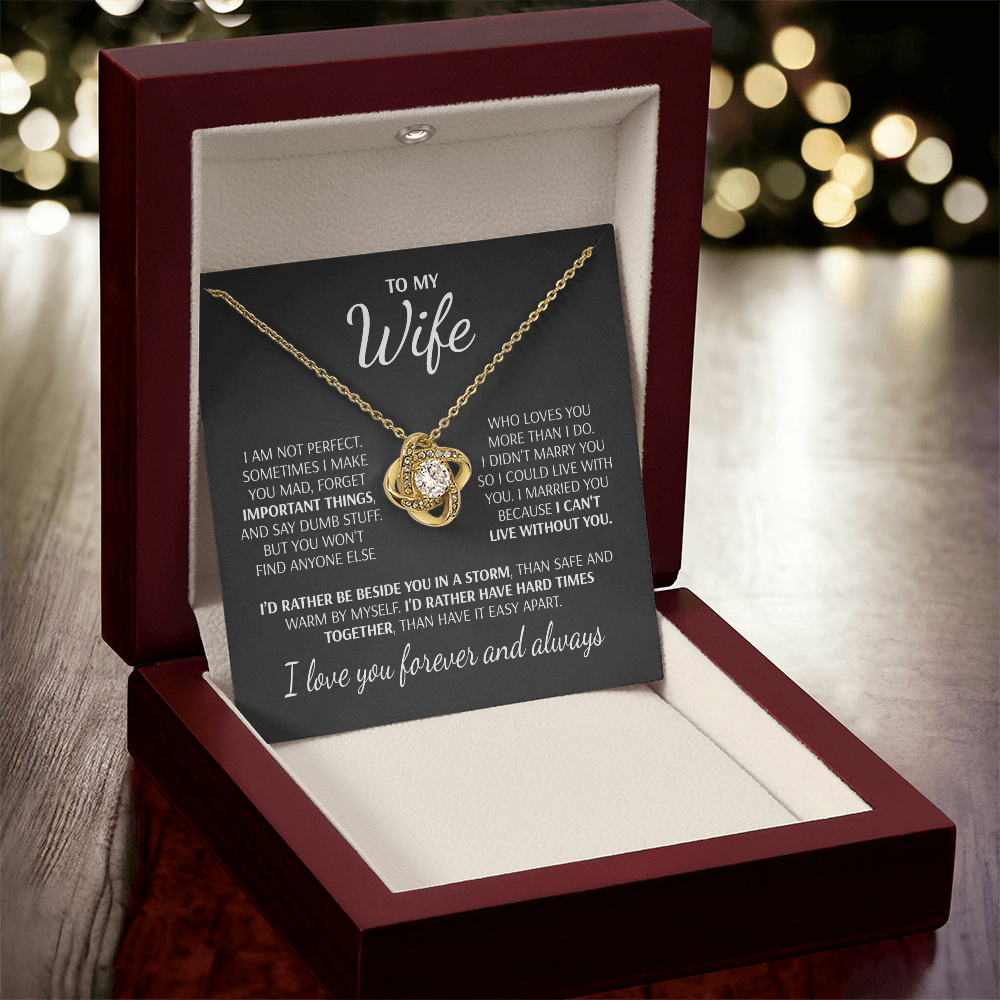 I'd Rather Be To My Wife Necklace