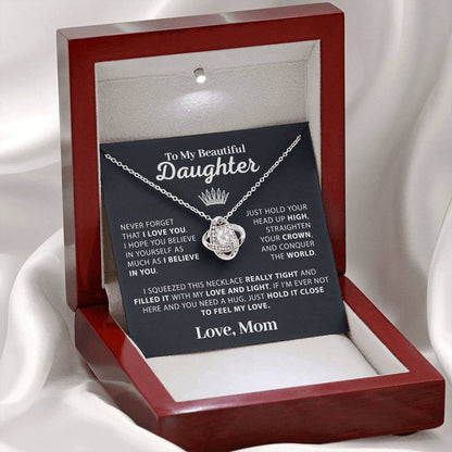 Conquer The World | To My Daughter Necklace