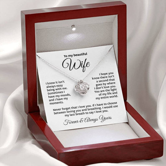 Light of My Life | To My Wife Necklace