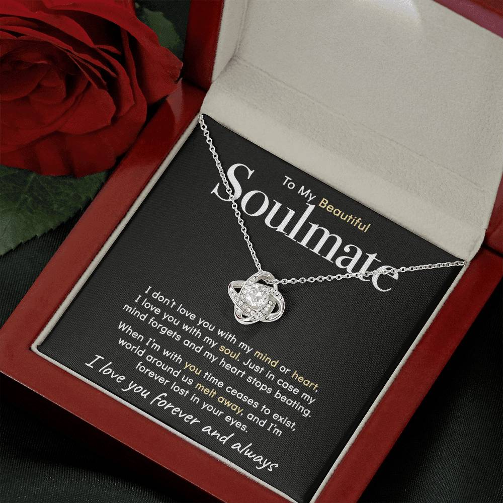I Love You With My Soul | To My Soulmate Necklace