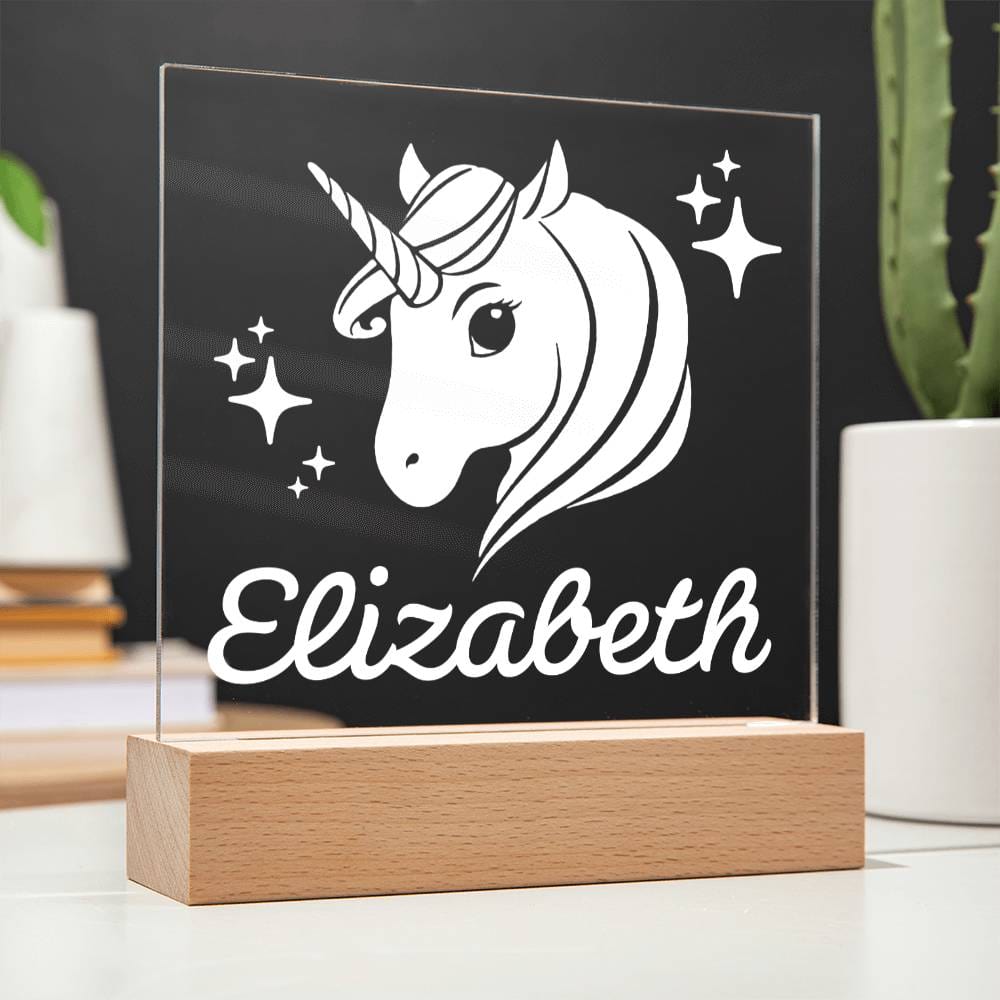 Unicorn Personalized Keepsake Night Light