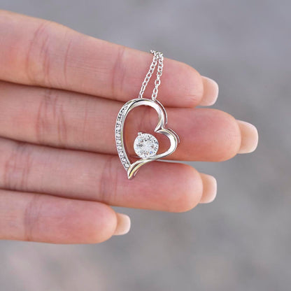Heart Of The Family To My Wife Necklace