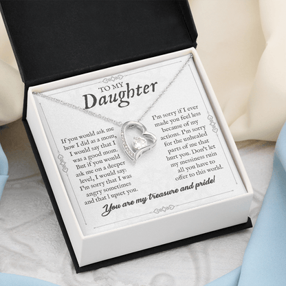 Healing Message Necklace To My Daughter From Mom