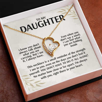 The Strength I See In You To My Daughter Necklace