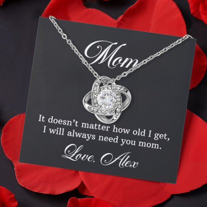 Always Need You Mom Necklace | Eternal Bloom Gift Box
